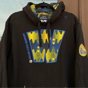 TWO HYPE Golden State Warriors 90's Kente Team Letter Hoodie M